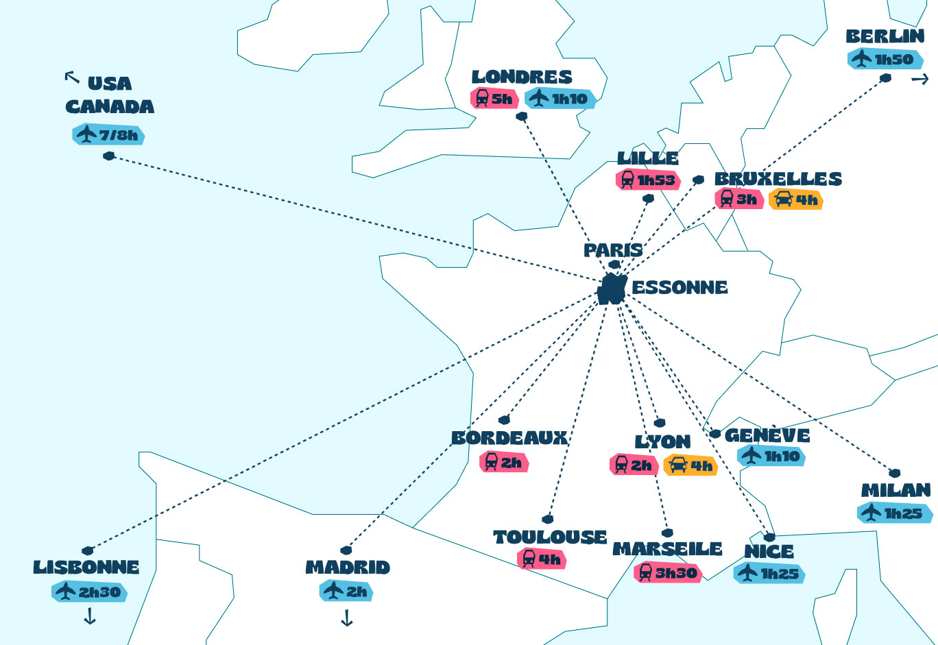 Carte Essonne Développement