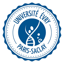 logo uni evry fond blanc