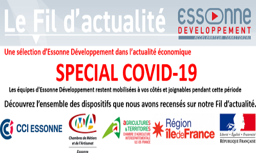 COVID 19 - Cellule de crise en Essonne et soutien aux entreprises